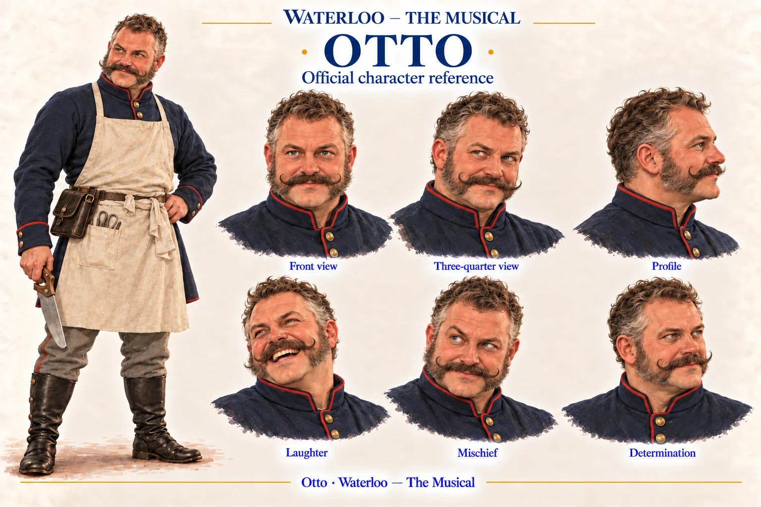 Otto, personnage officiel de Waterloo