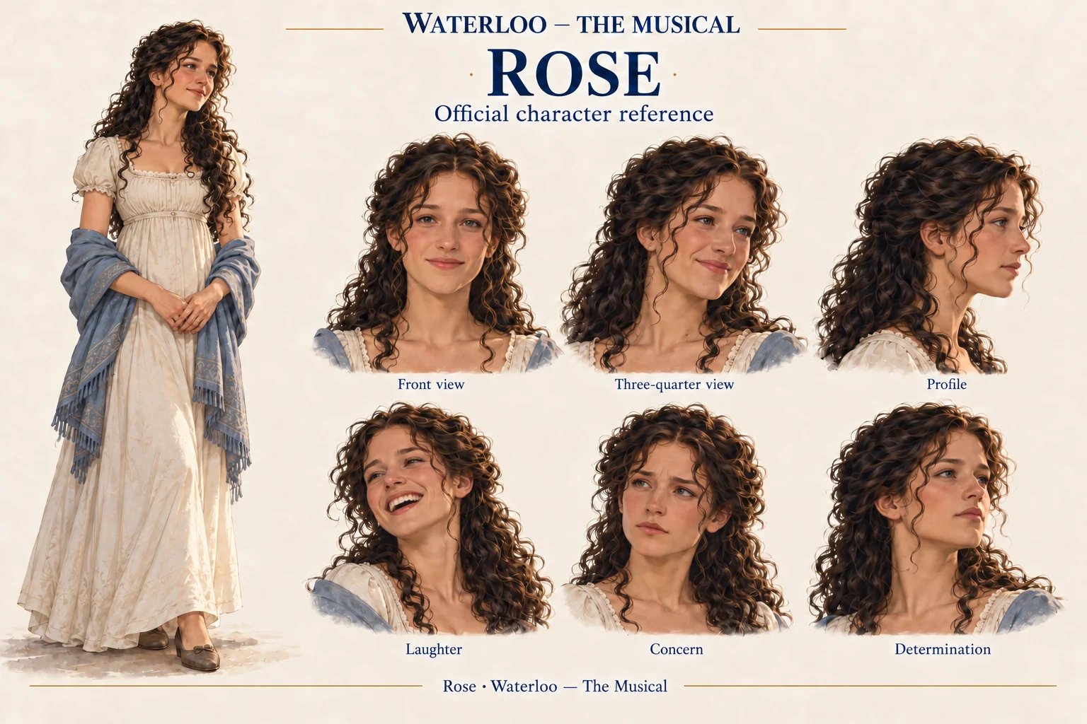 Rose, personnage officiel de Waterloo